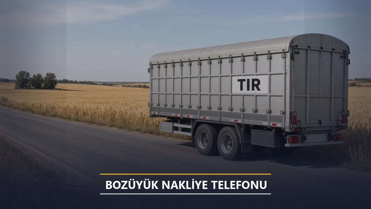 Bozüyük Nakliye Telefonu